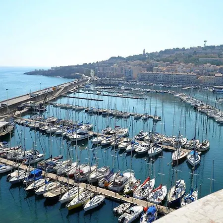 公寓 Appartement 50M² Avec Terrasse Panoramique A Sete - Fr-1-472A-240 塞特港