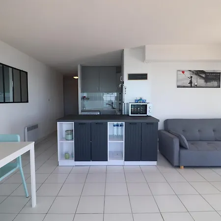 Appartement 50M² Avec Terrasse Panoramique A Sete - Fr-1-472A-240 *